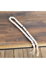 Pd Home & Garden Ivory Farmhouse Beaded Garland