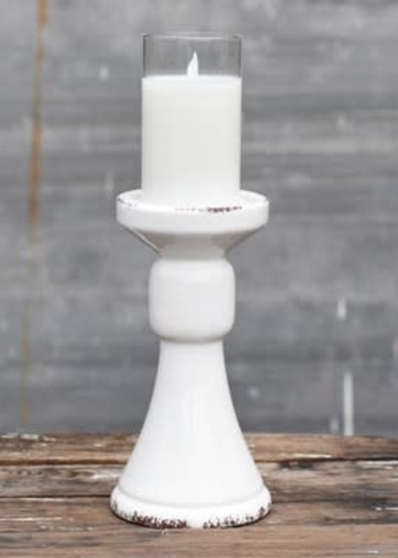 Pd Home & Garden 9" White Candle Pillar