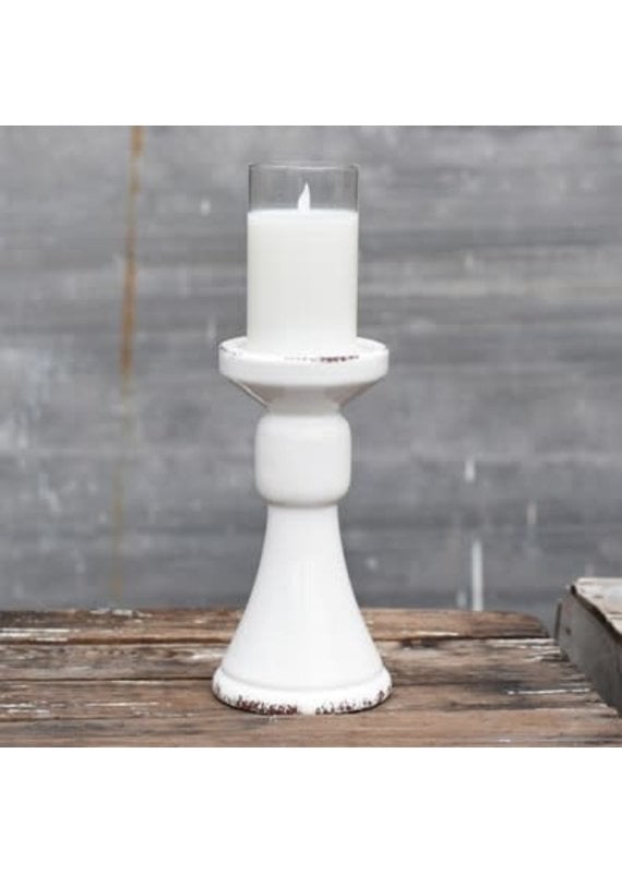 Pd Home & Garden 9" White Candle Pillar