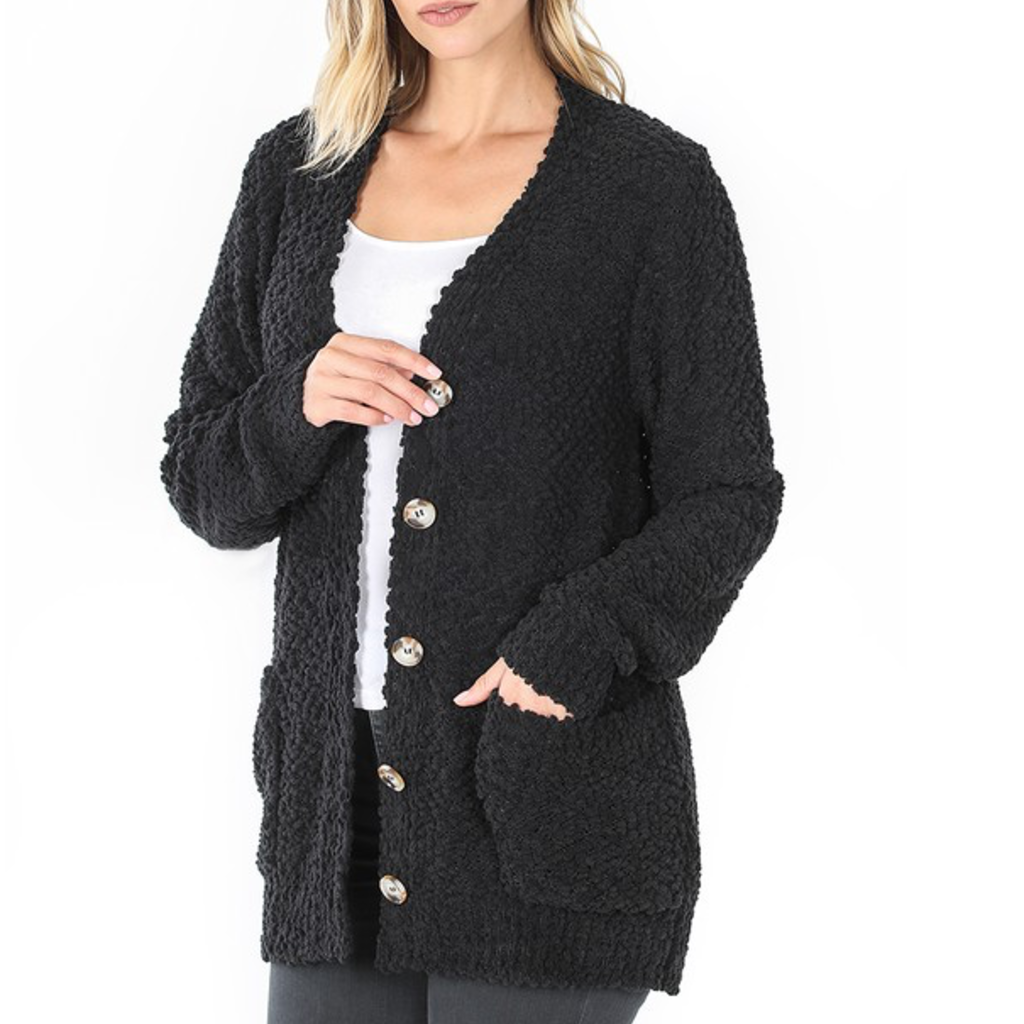 zenana popcorn cardigan