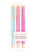 Sweet Water Decor Motivational Pen Set
