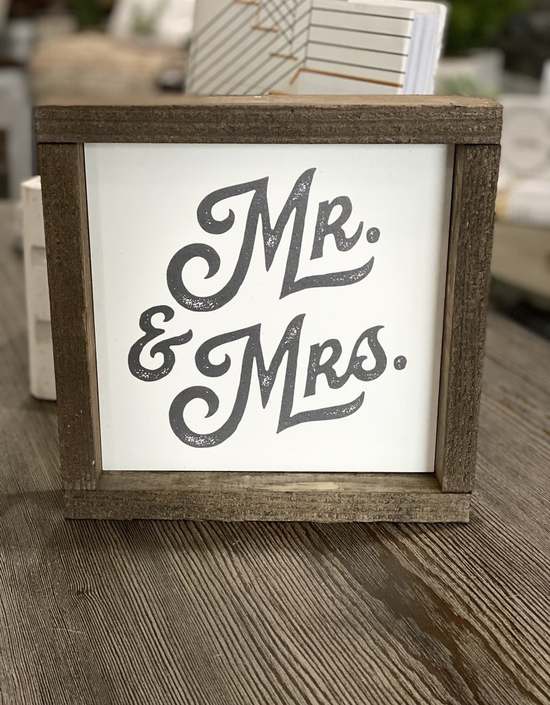 Clairmont & Co Mr & Mrs Sign