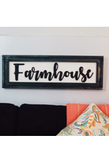Pine Designs Farmhouse Framed Sign