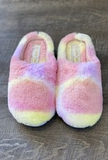 Let's See Style Rubber Soul Tie Dye Slippers (6-11)