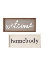 Mud Pie Mud Pie Welcome Boucle Plaque