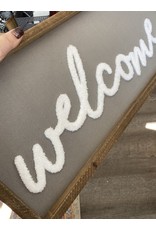 Mud Pie Mud Pie Welcome Boucle Plaque