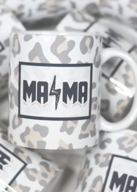 Mugsby Mama Leopard Lightning Mug