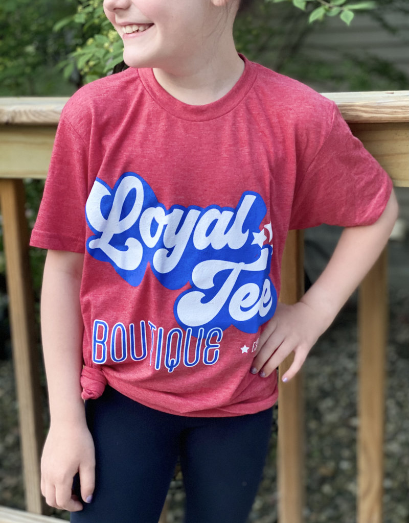 Bella Canvas USA Loyal Tee Boutique Tee (Adult & Youth)