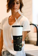 Julia Rose Cup Holder with Handles (Camo, Football, Leopard)