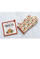 Audrey's Pumpkin Pie Oven Mitt and Pot Holder