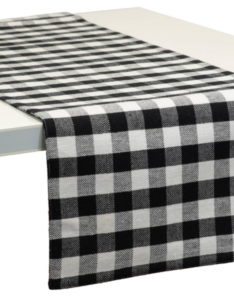Boston International Black Buffalo Check Table Runner *SALE*