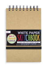 OOLY OOLY DIY Sketchbook Small White Paper