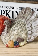 Boston International Carved Turkey of Plenty Decor