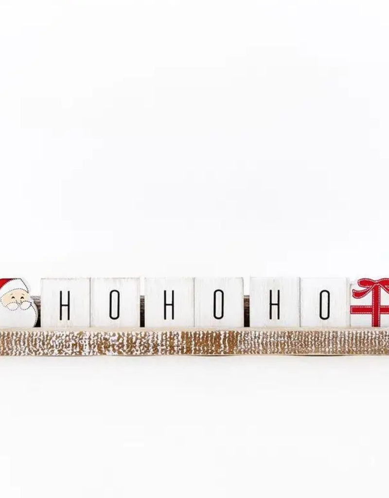 Adams & Co Ho Ho Ho Ledge Sign