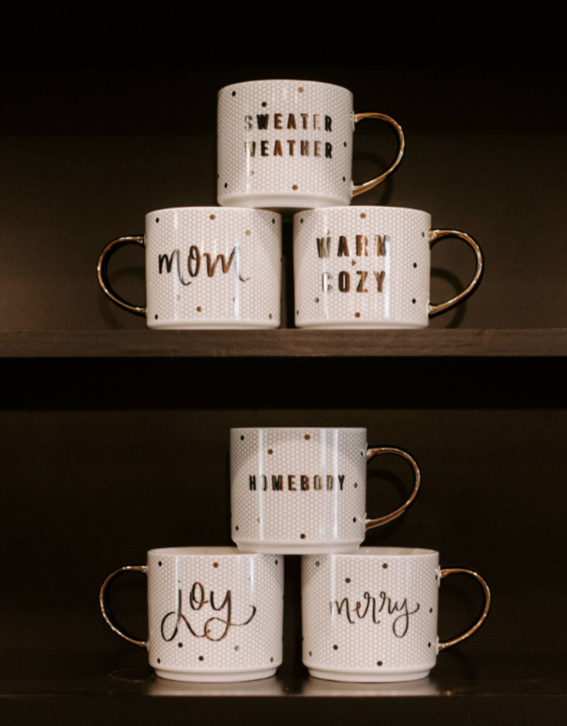 Sweet Water Decor Seasonal Tile Coffee Mugs