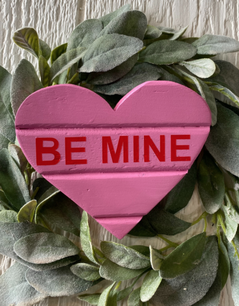 The Painting Barn Be Mine Pink Chunky Heart *SALE*