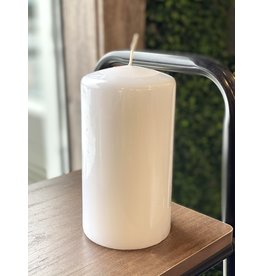 Hyoola White 3"x6" Pillar Candle