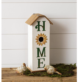 Audrey's Sunflower Home Birdhouse