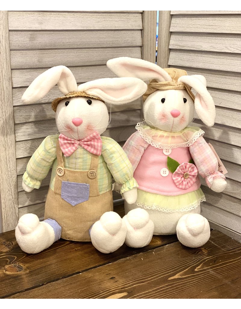 WS Home Decor Honey & Hopper the Sitting Bunnies