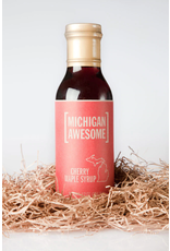 Michigan Awesome Michigan Cherry Maple Syrup