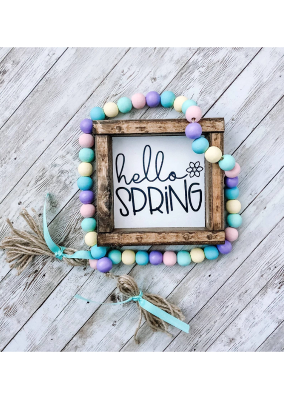 Shenandoah Farmhouse Hello Spring Sign