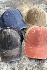 LTB Vintage Distressed Velcro Hats