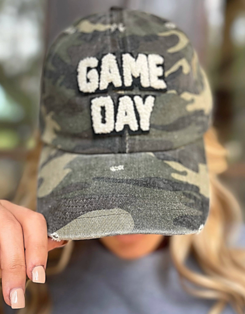 Live Love Gameday Camo Game Day Sherpa Hat
