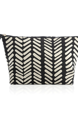 Shiraleah Alice Black Abstract Pouch