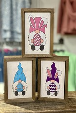 Driftless Studios Mini Easter Gnome Signs *SALE*