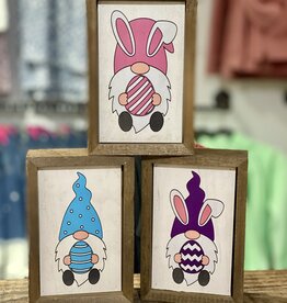 Driftless Studios Mini Easter Gnome Signs *SALE*