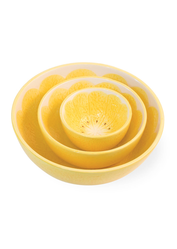 Boston International Lemon Drop Bowl Set