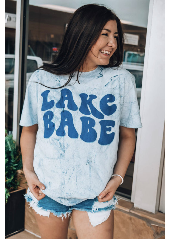 Comfort Color Lake Babe Blue Dyed Tee (XL-2XL)