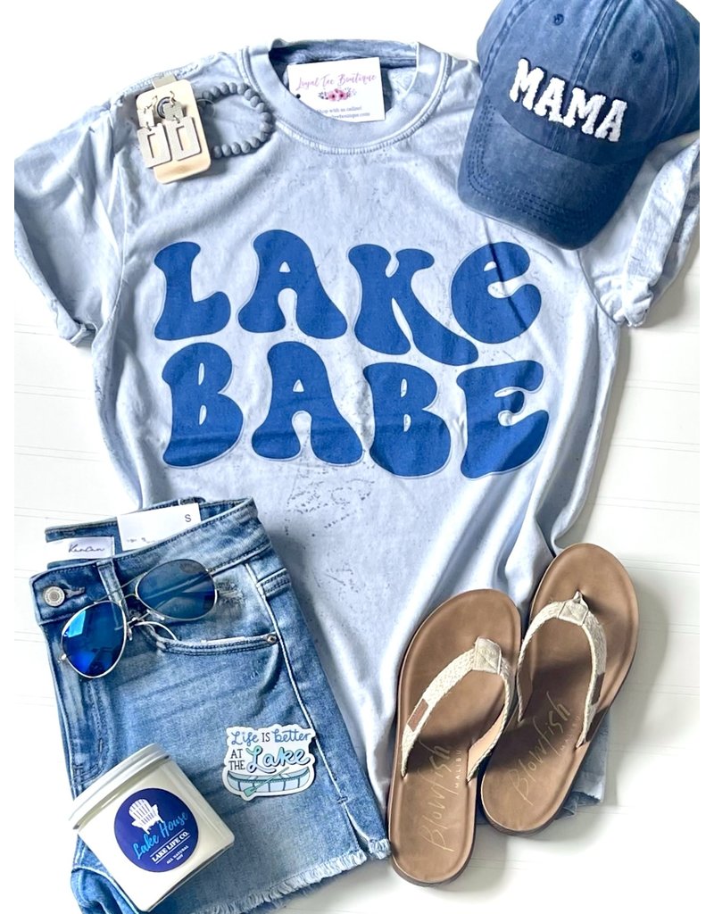 Comfort Color Lake Babe Blue Dyed Tee (XL-2XL)