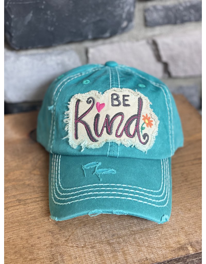 Too Too Hat Turquoise Be Kind Hat