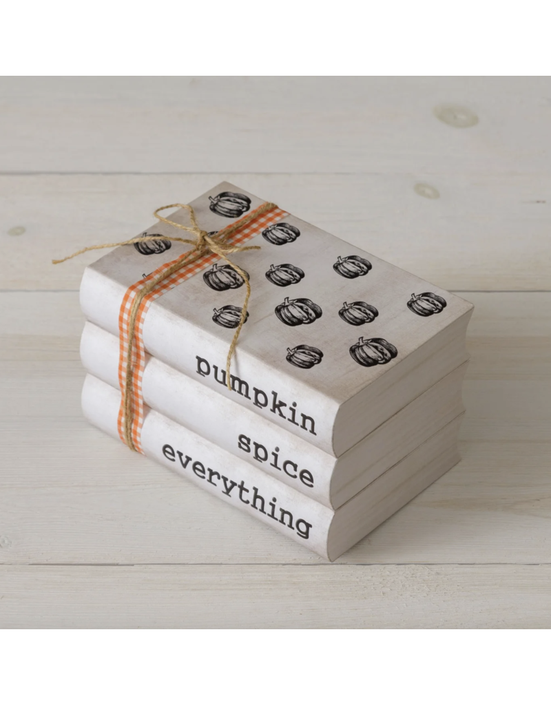 Audrey's Pumpkin Spice Everything Stacked Books