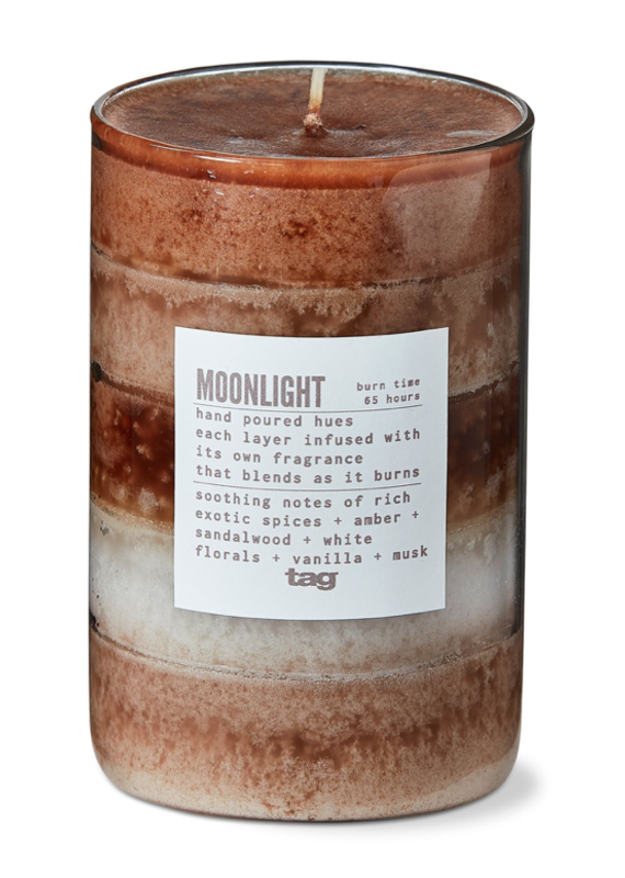 TAG TAG Fusion Moonlight Brown Candle Medium