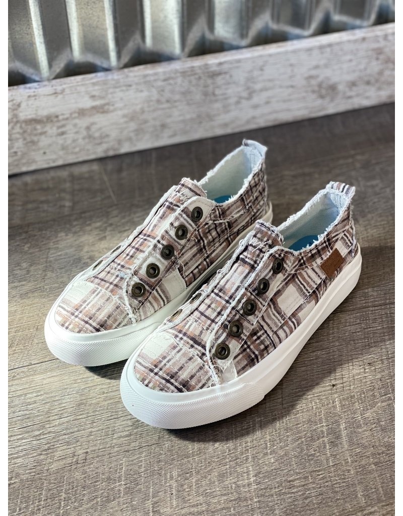 Blowfish Blowfish Brown Plaid Ivy League Shoes (6-11)