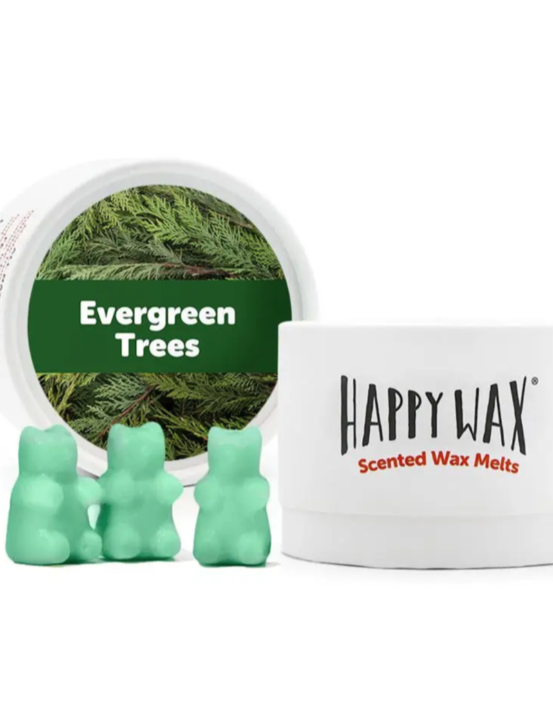 Happy Wax Happy Wax Bear Melts *SALE* (Pine Forest & Evergreen Trees)