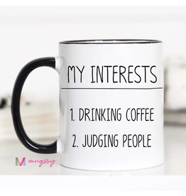 Mugsby My Interests Mug