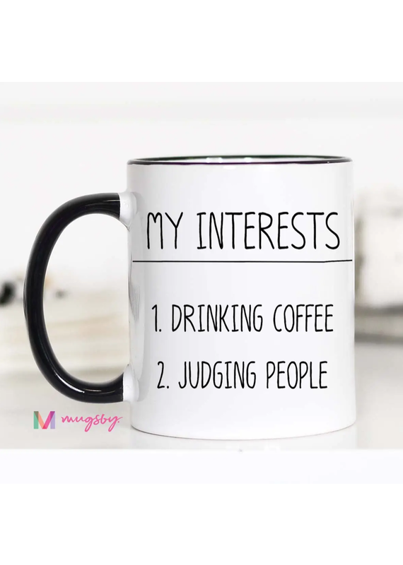 Mugsby My Interests Mug