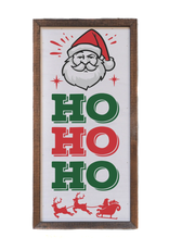 Adams & Co Ho Ho Ho 12"x6" Wood Sign