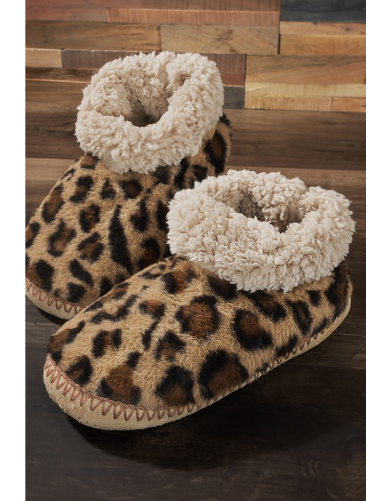 urbanista Leopard Knit Slipper Boots