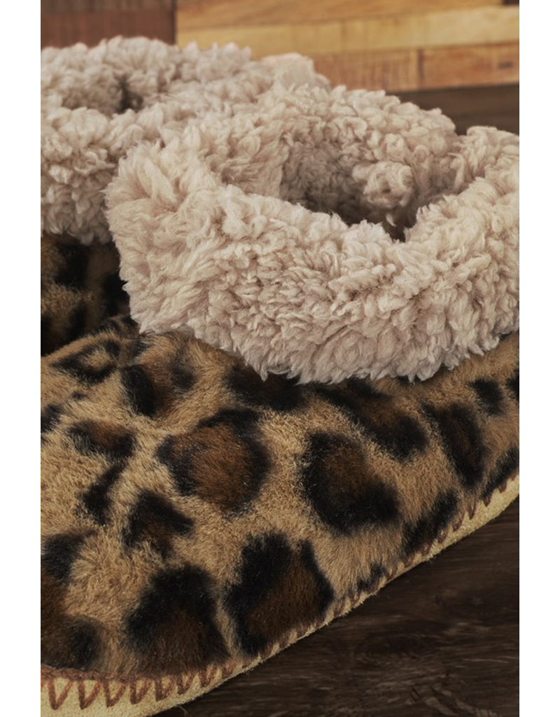 urbanista Leopard Knit Slipper Boots