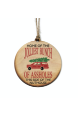 Driftless Studios Wood Christmas Tree Ornament