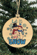 Driftless Studios Wood Christmas Tree Ornament