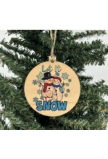 Driftless Studios Wood Christmas Tree Ornament