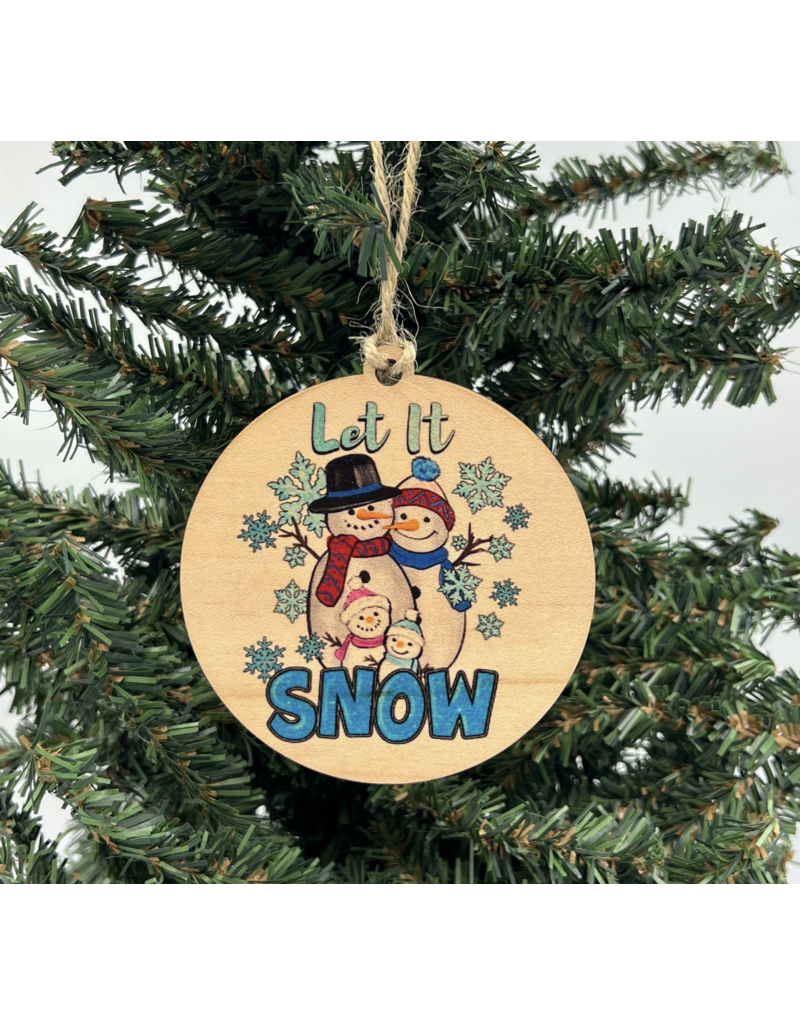 Driftless Studios Wood Christmas Tree Ornament