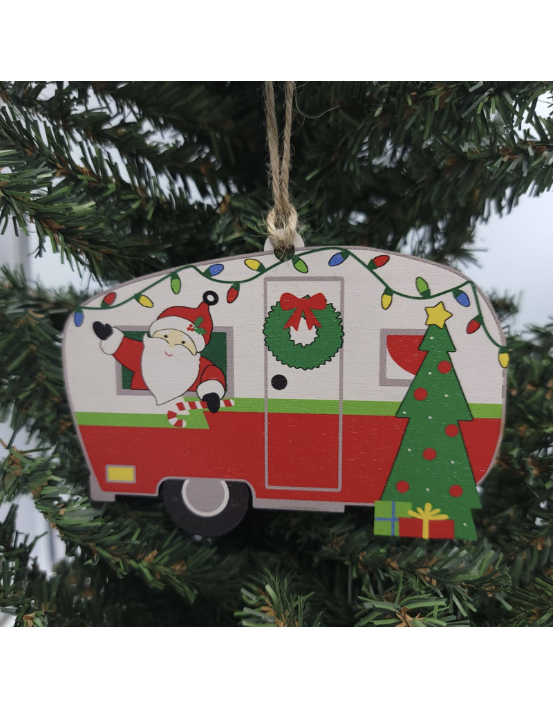 Driftless Studios Wood Christmas Tree Ornament