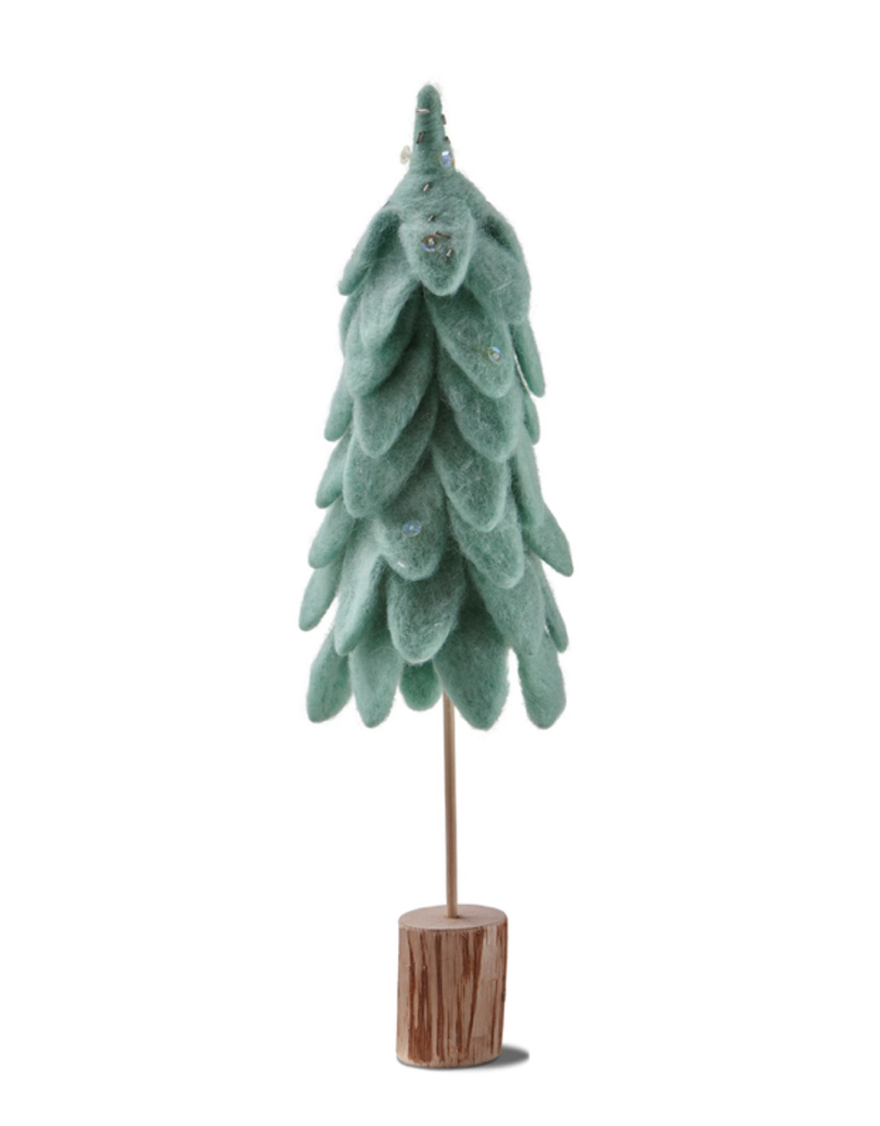 TAG TAG Wooly Felt Tree Log Base