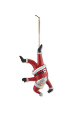 TAG TAG Dancing Santa Handstand Ornament